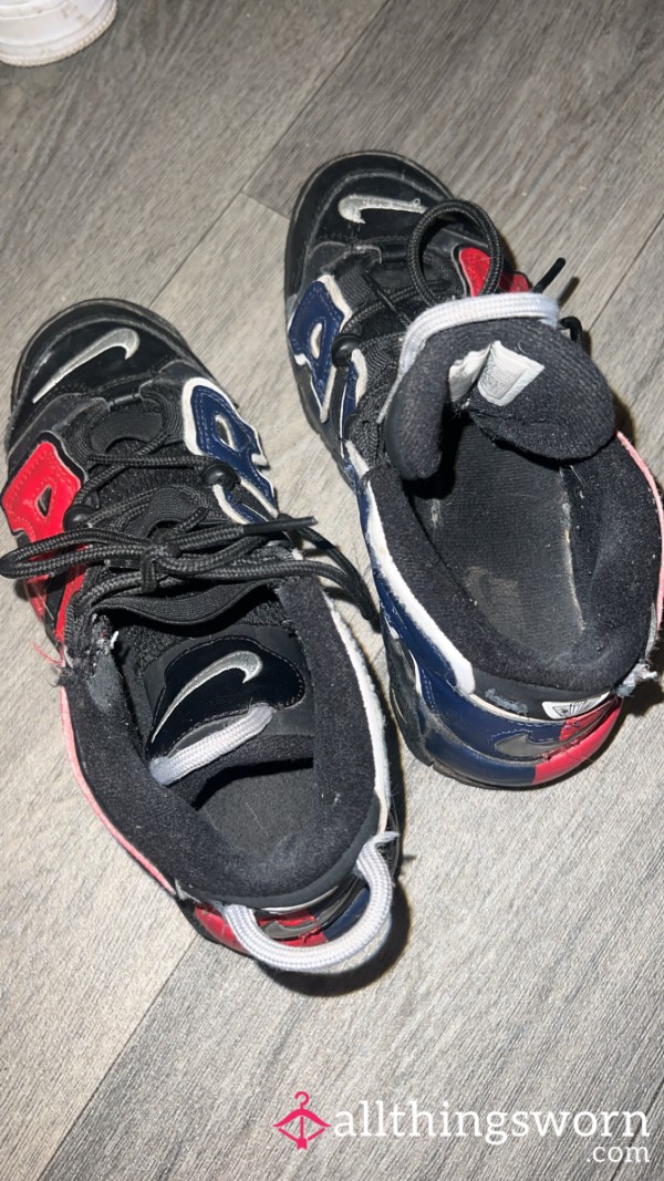 Worn Nike Air Uptempo – Size 4 & Super Smelly 💦