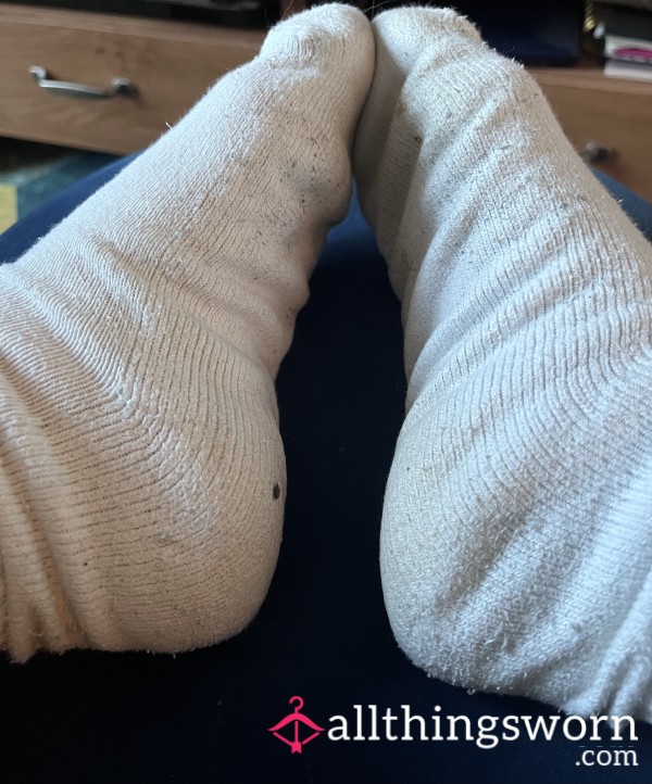 Worn Nike Dirty Gym Socks