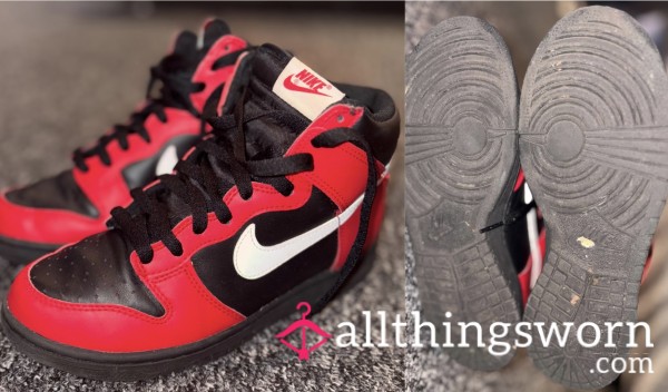 Worn Nike Dunk High
