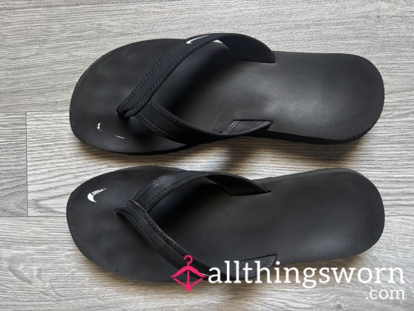🩴Worn Nike Flip Flops – Soft, Sweaty & All Mine