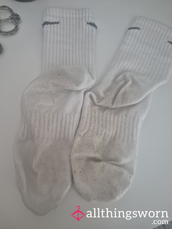 Worn Nike Gym Socks