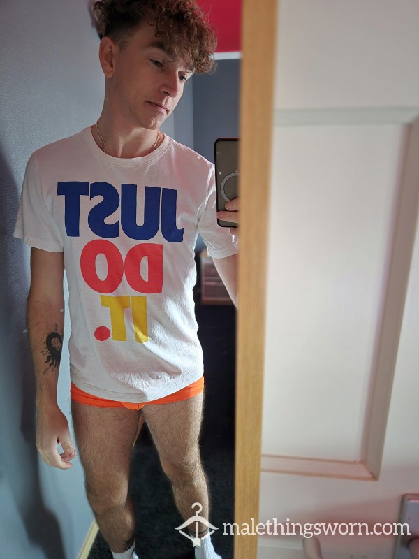 Worn Nike Just Do It T-shirt