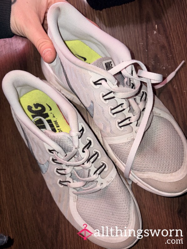 Worn Nike Sneakers