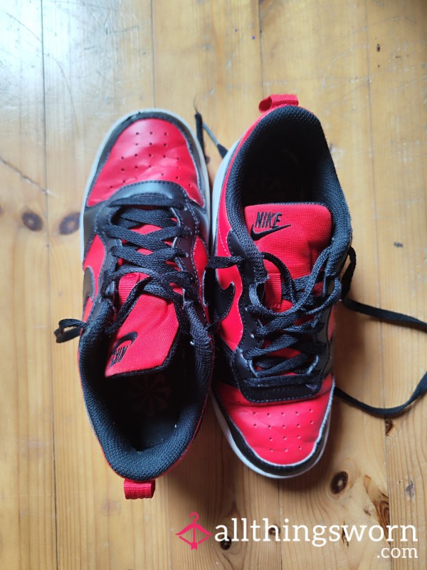 Worn Nike Sneakers