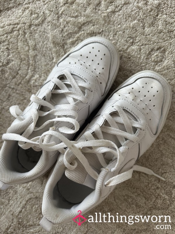 Worn Nike Sneakers