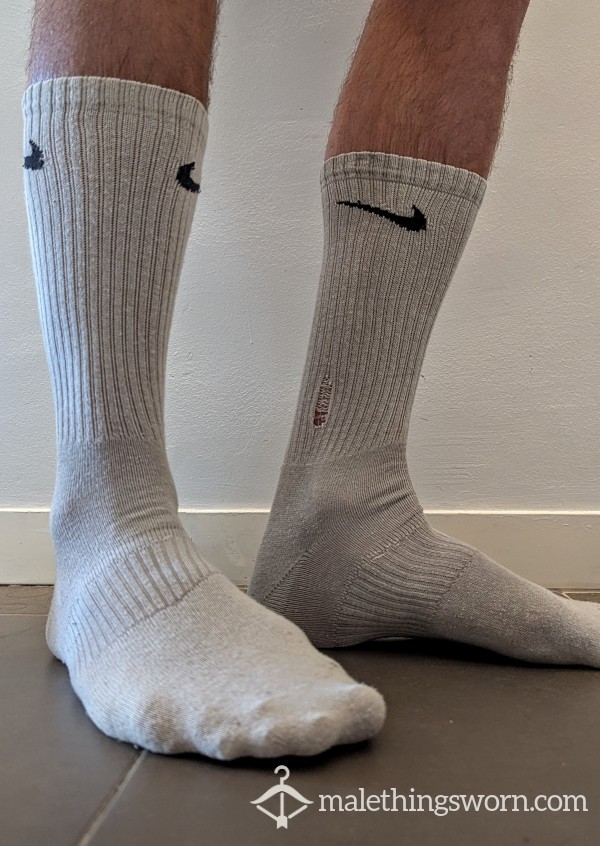 Worn Nike Socks – Full Of Sweat And Use