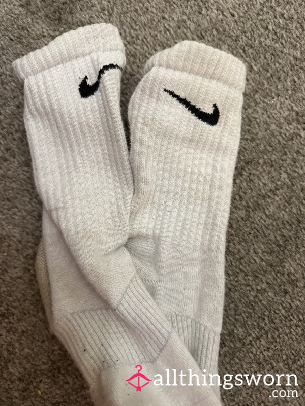 Worn Nike Socks Lil Size Feet