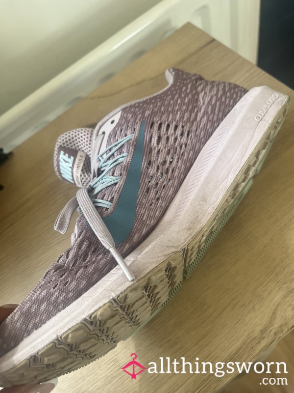 Worn Nike Trainers