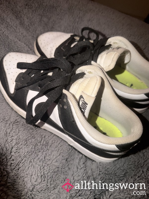 Worn Nike Trainers