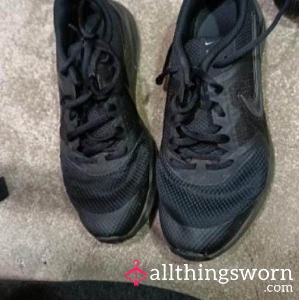 Worn Nike Trainers
