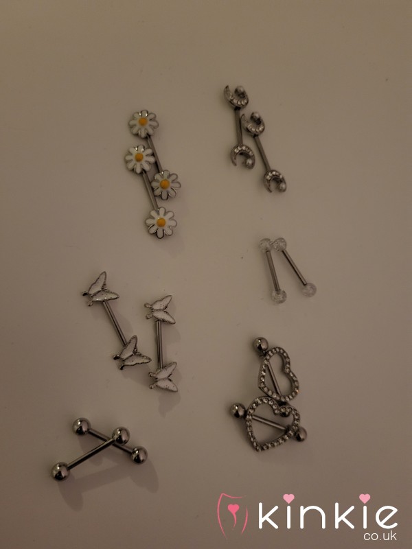 Worn Nipple Bars