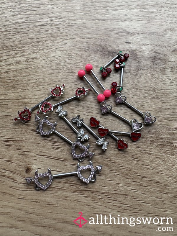 Worn Nipple Jewellery