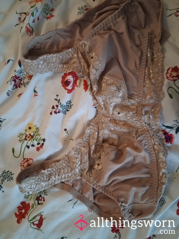 Worn Nude Lace Bra – Delicate, Soft & Kept Close To Me