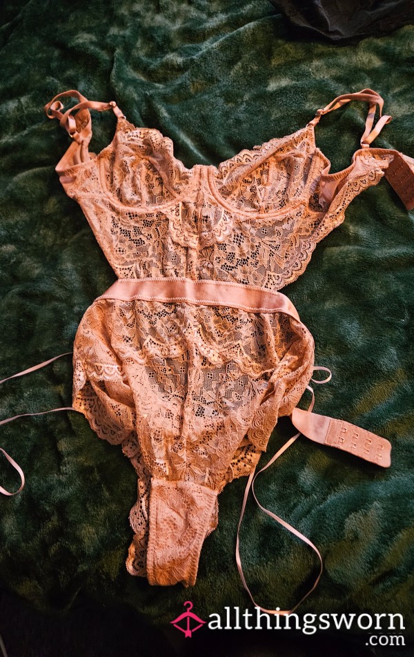 Worn Nude Lingerie