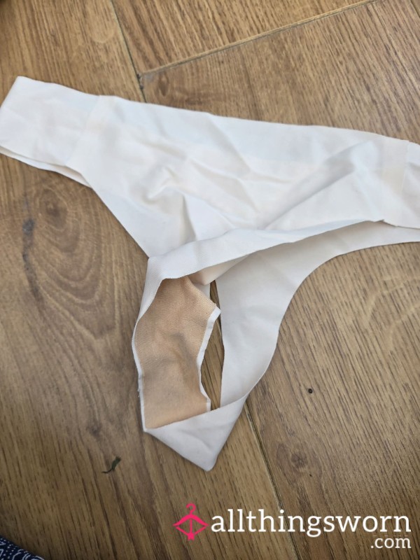 Worn Nude Seamless Thong – Everyday Wear Soft Comfy