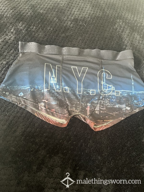 Worn NYC Boxers, 5+ Years Regular Use