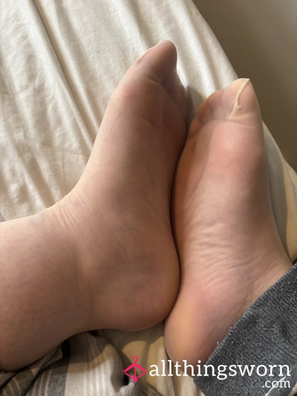Worn Nylon Socks
