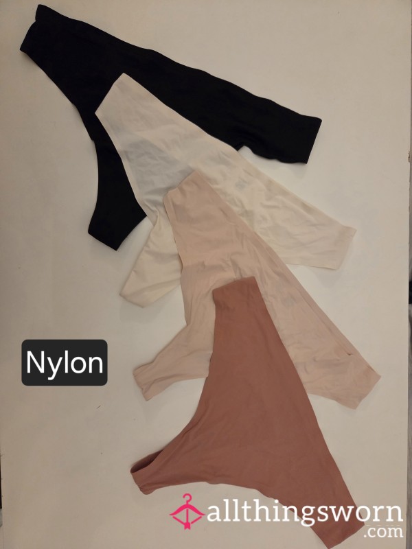 Worn Nylon Thong