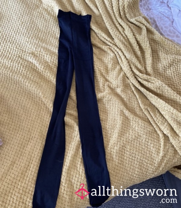 Worn Office Tights – Soft, Scented, And All Mine 🖤