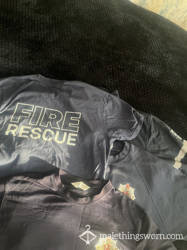 Worn On-Duty Firefighter T-Shirt