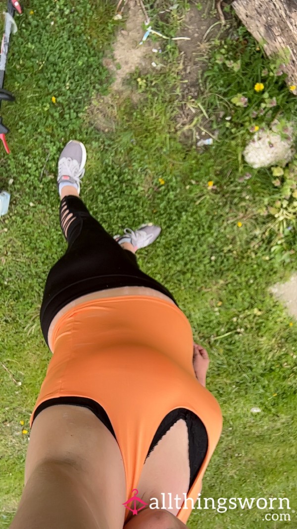 Worn On Gorgeous Feet While Doing Yard Work