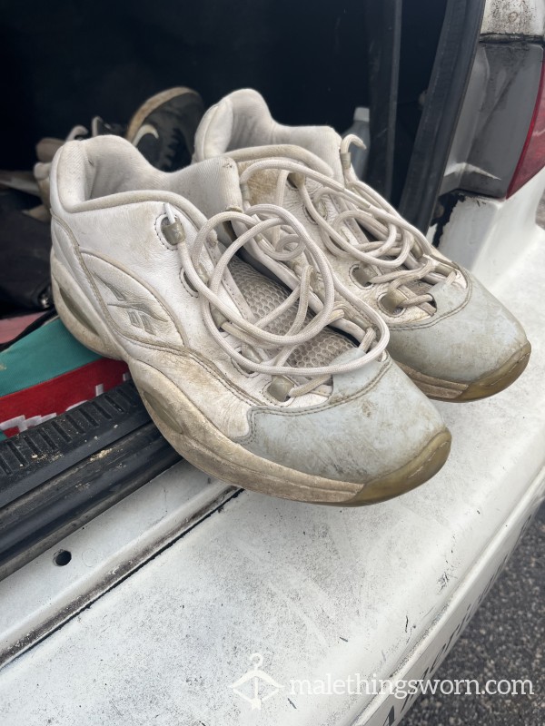 Worn Out Basketball Shoes