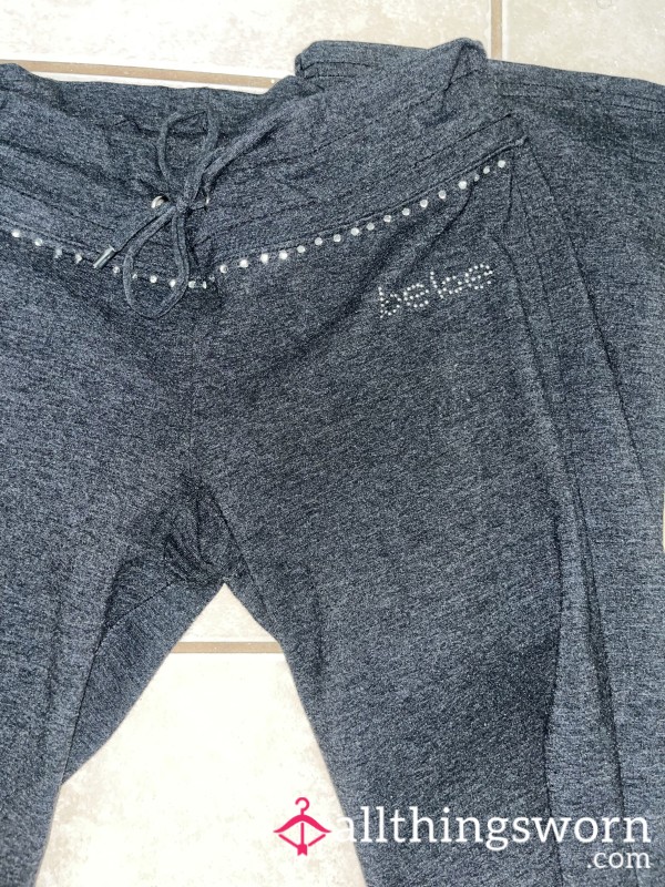 Worn Out Bebe Yoga Pants