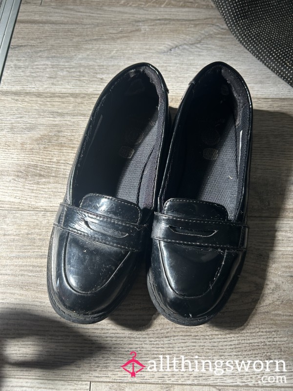 Cuck Bootlicker Lick These Clean B**ch. Flat Shoes