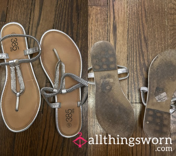 Worn Out Flip Flops