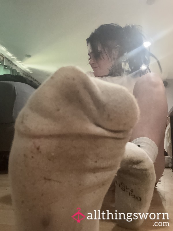 Worn Out Gym Socks
