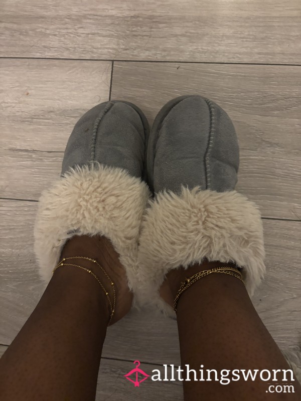 Worn Out House Slippers