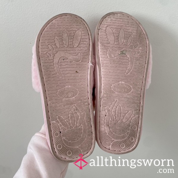 Worn Out House Slippers