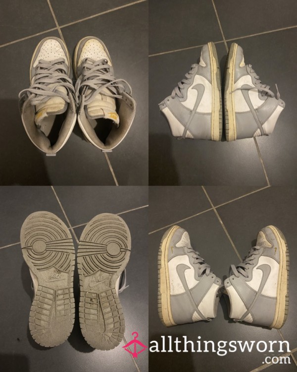 Worn Out Nike Shoes Size 37
