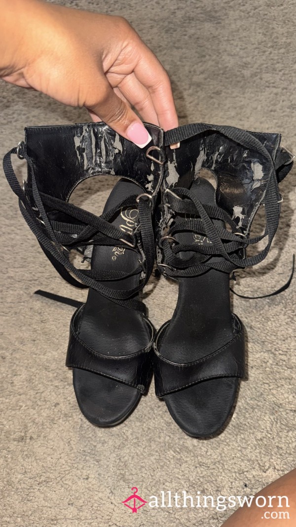 Worn Out Pleaser Stripper Heels