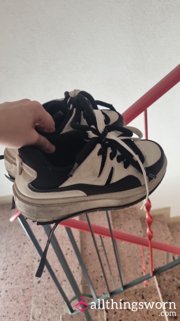 Worn-Out, Stinky Sneakers – Size 37, Worn By Small Feet (Size 35)