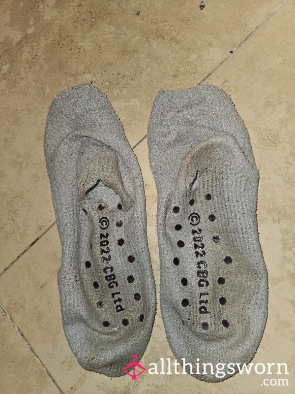 DIRTY WORN-OUT TEDDY SOCKS