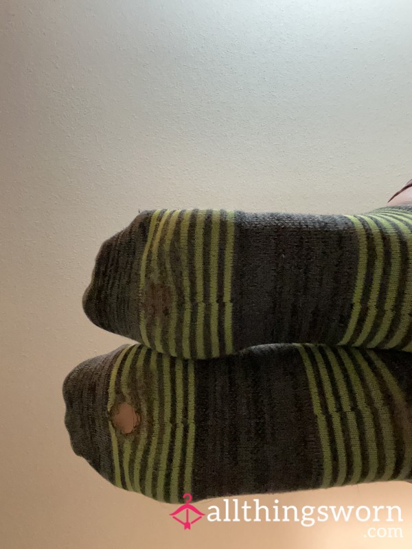 Worn Out Under Armour Socks
