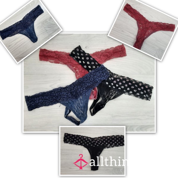 Worn Out & Well Loved 3 Thong Bundle ✨️