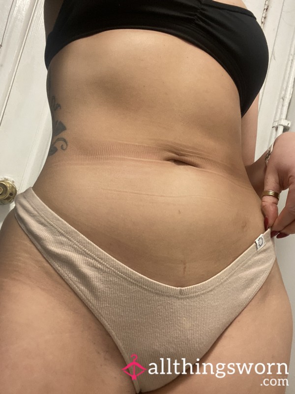 Worn Ovulation Gym Thong 🔥