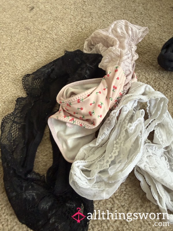 Worn Pantie Bundle