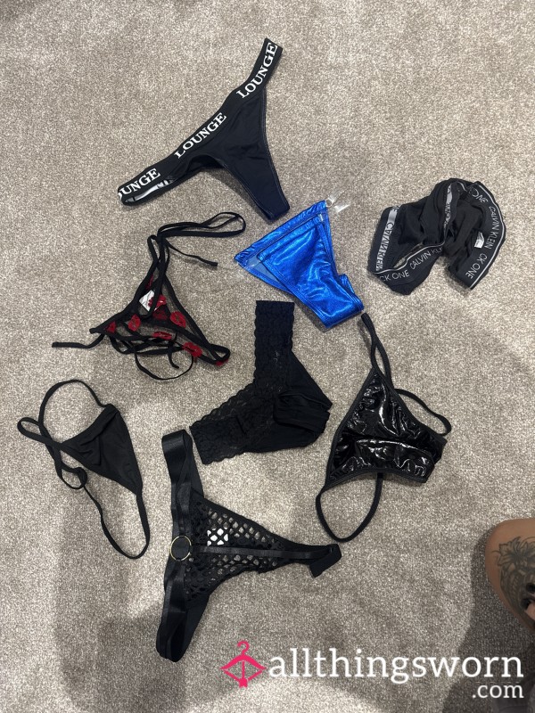 WORN Panties - CUSTOM ORDERS ONLY