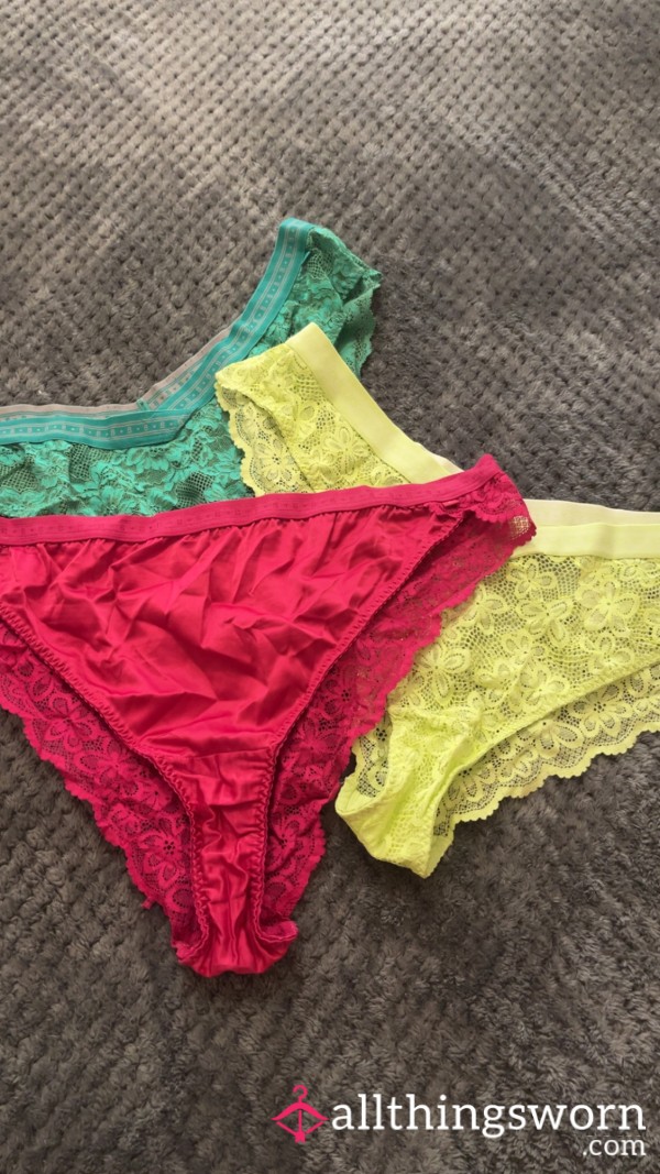 Worn Panties 🩲. Custom Wears Available 😘