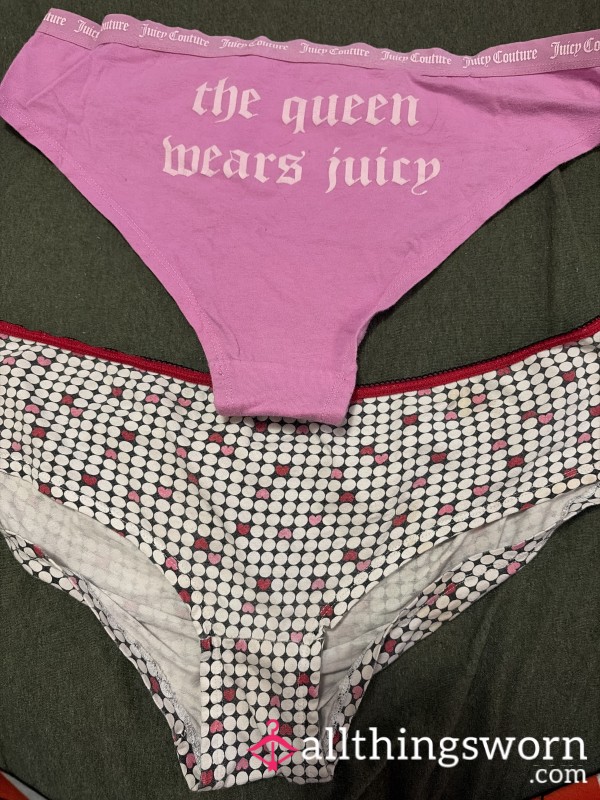 Worn Panties For 2-3 Days!
