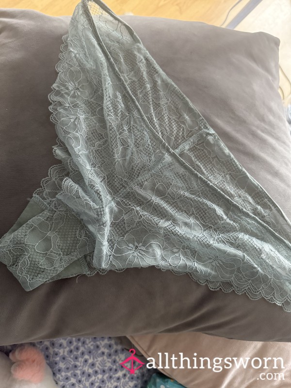 Worn Panties From A Very Busy Hot Sweaty Day