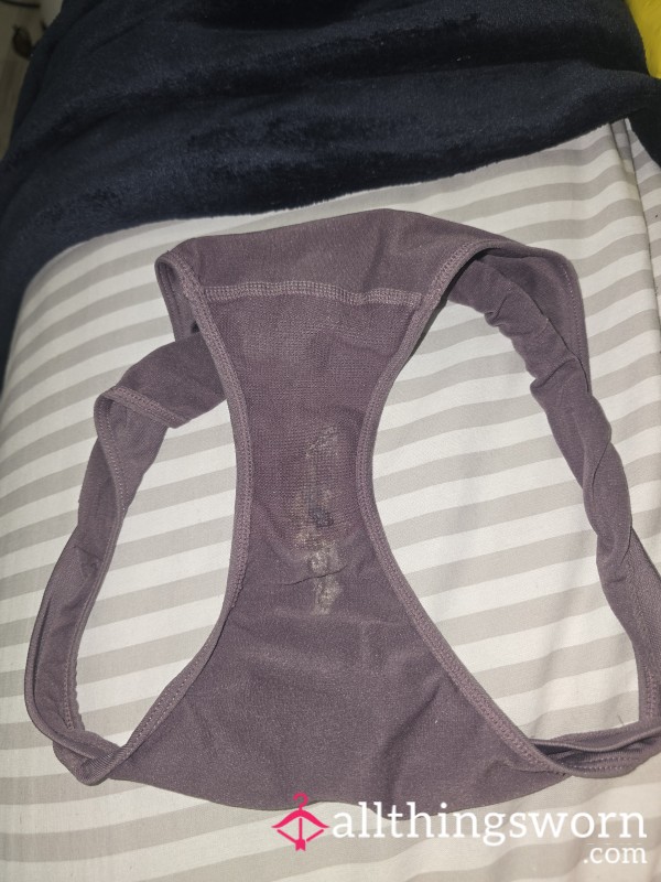 Worn Panties With C*m