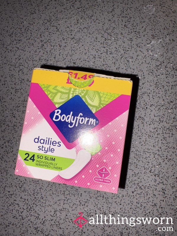 Worn Panty Liner