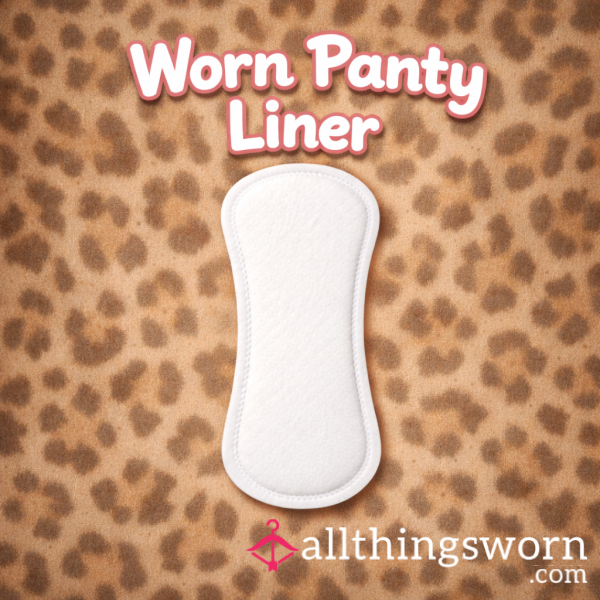 Worn Panty Liner - 6hrs Wear