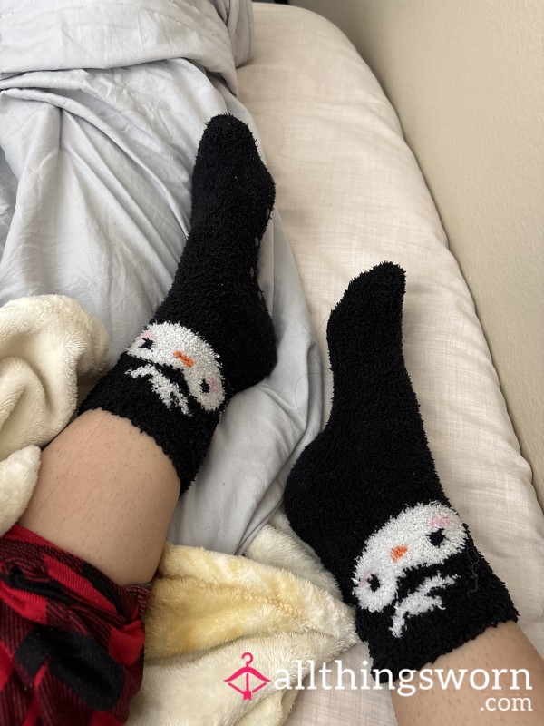 Mystery Worn Fuzzy Socks 🧦