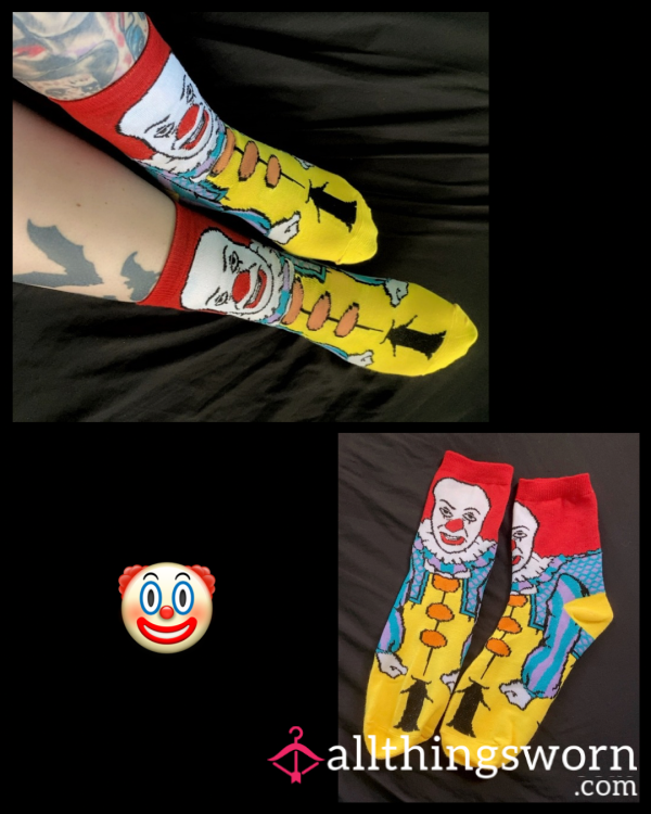 Worn Pennywise Socks 🤡❤️
