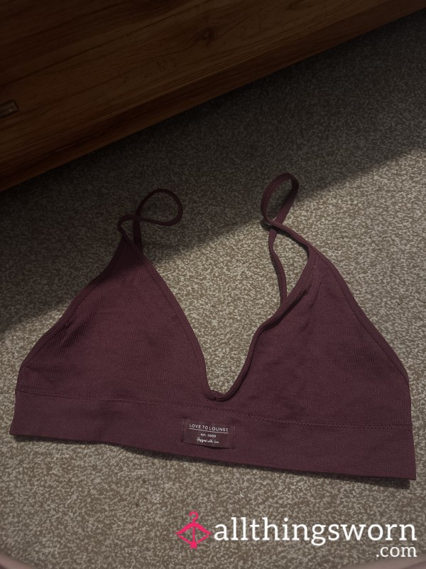 Worn Perfume Sprayed Bralette